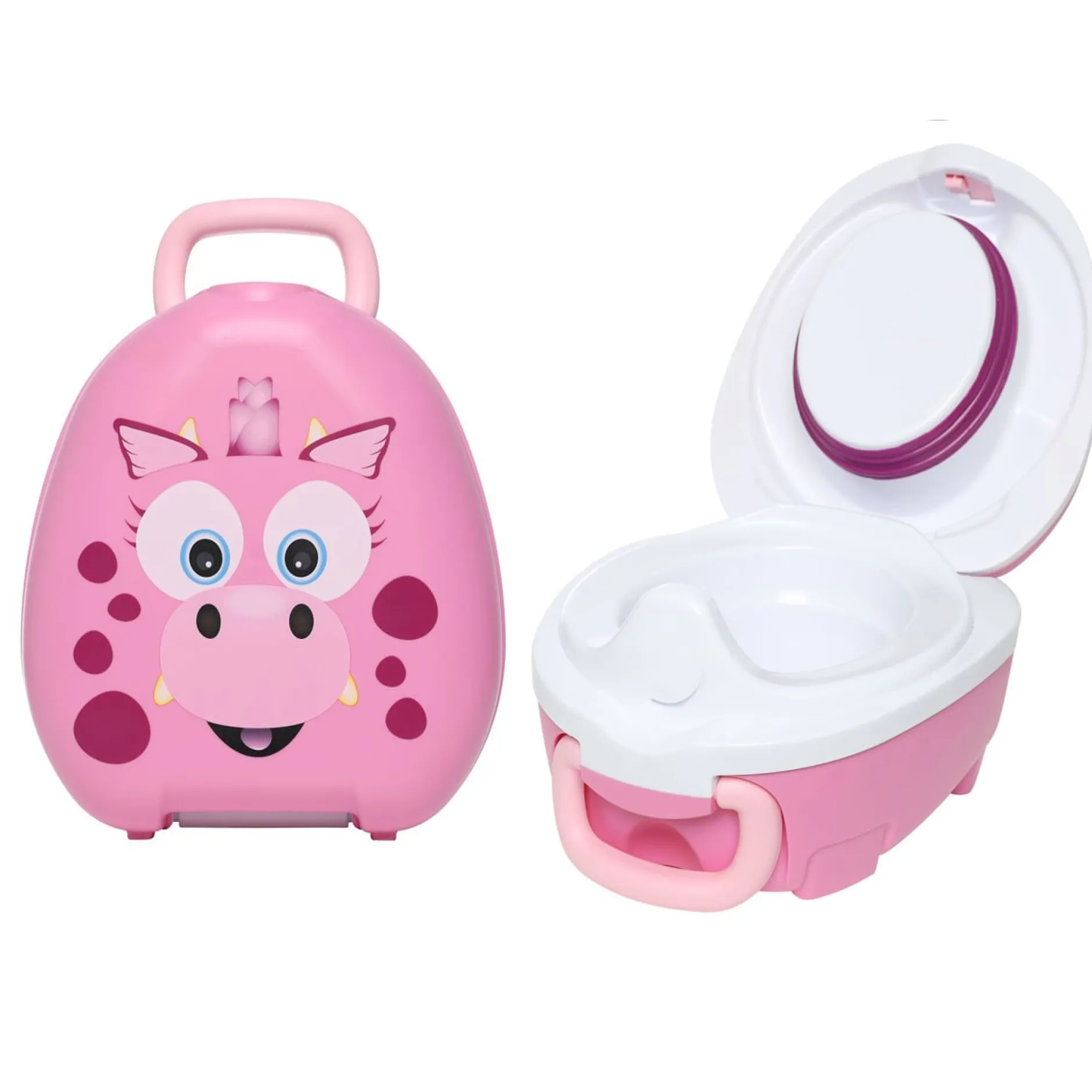 My Carry Potty Bärbar Potta Rosa Drake 1 st