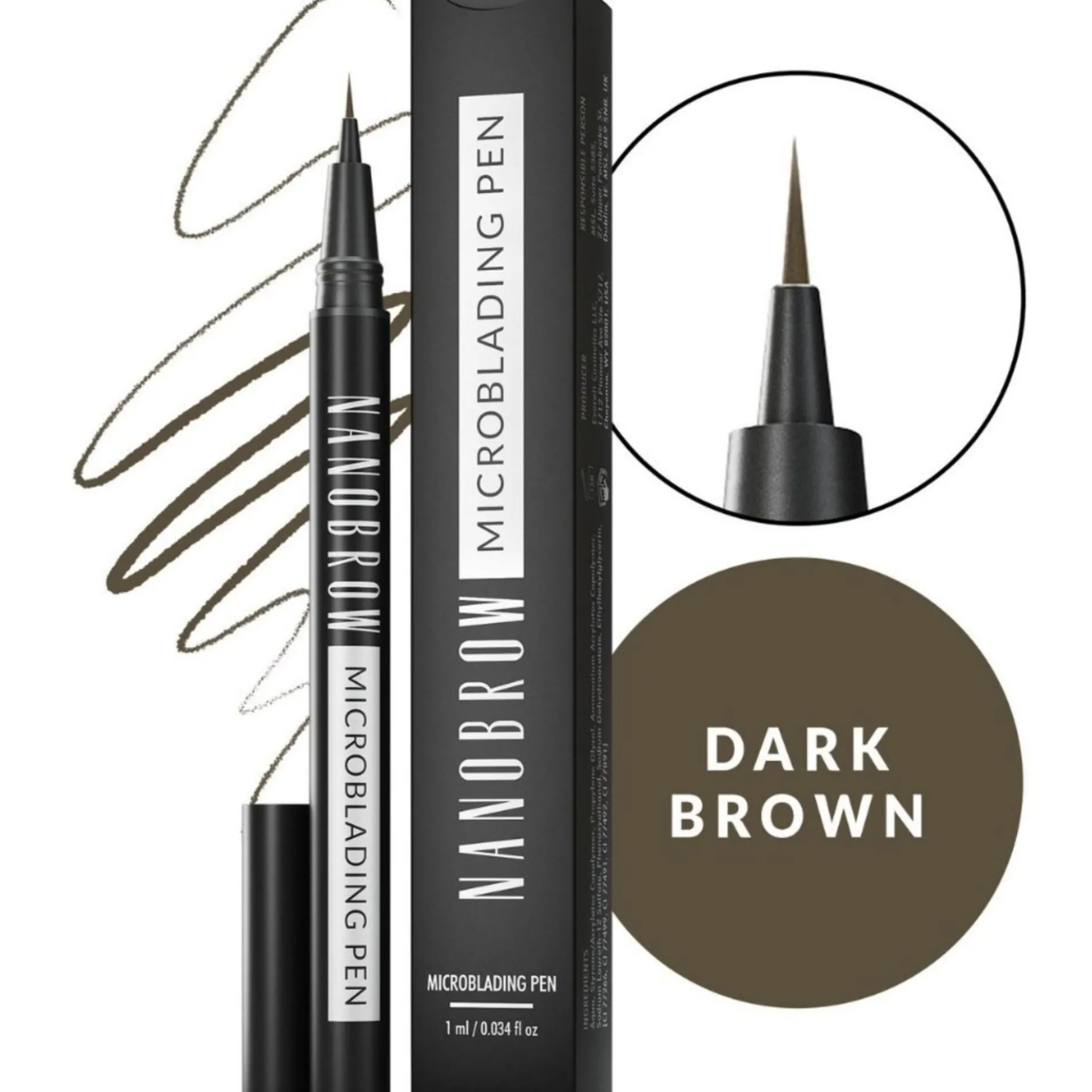 Nanobrow Microblading Pen Dark Brown