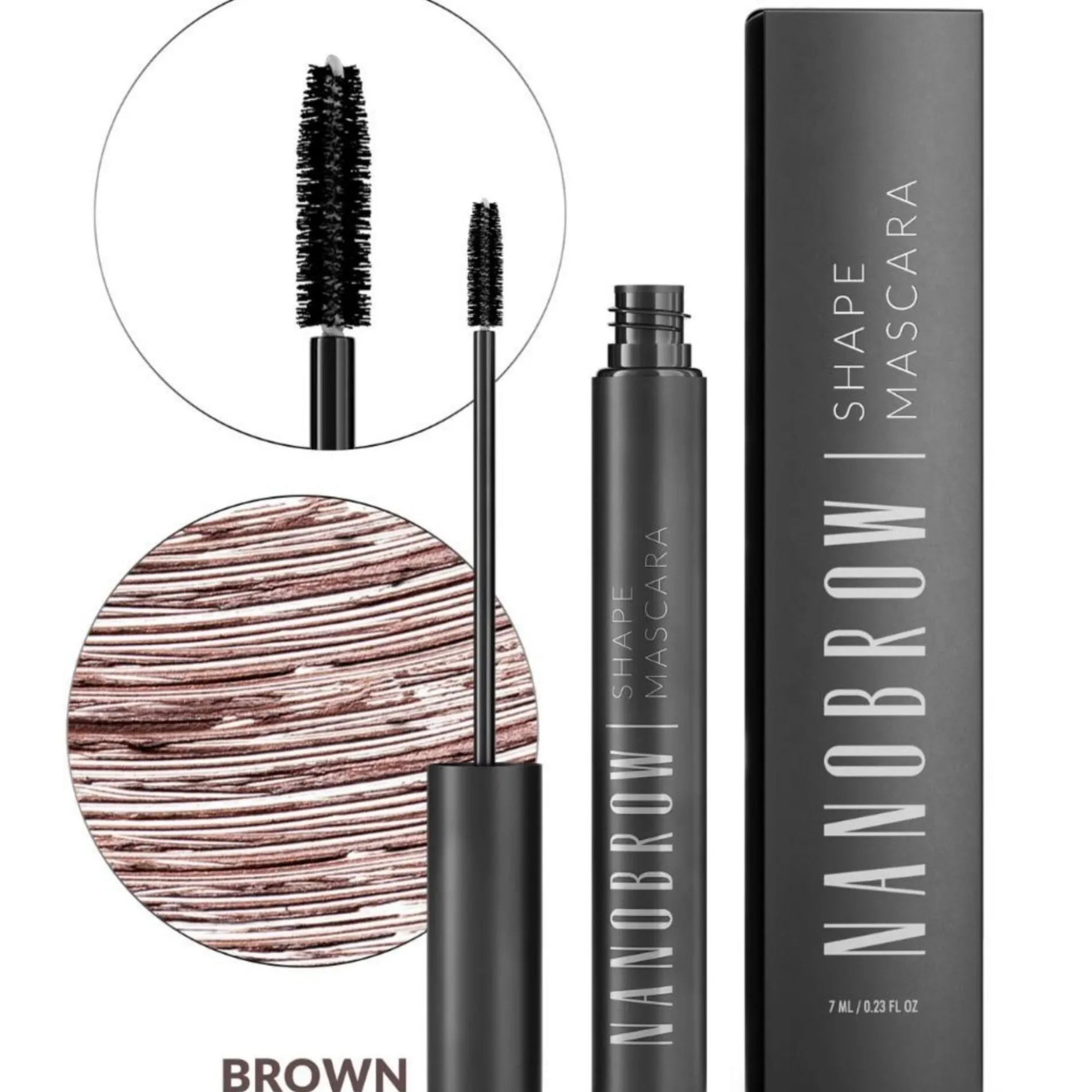 Nanobrow Shape Mascara Brown 7 ml