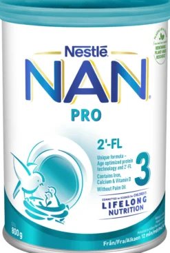NAN PRO 3 Mjölkdryck Pulver 800g