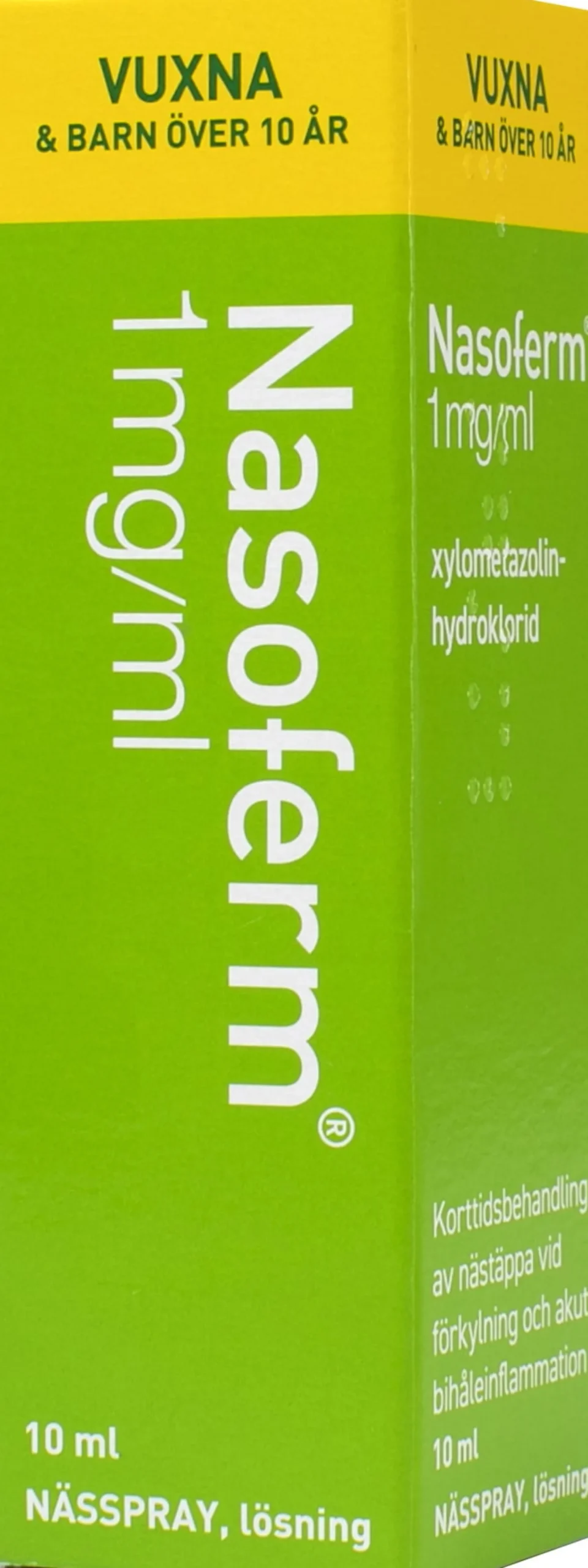 Nasoferm Nässpray 1 mg/ml 10 ml