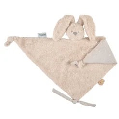 Nattou Lapidou Teddy Snutte Stor Glow in the dark print Beige
