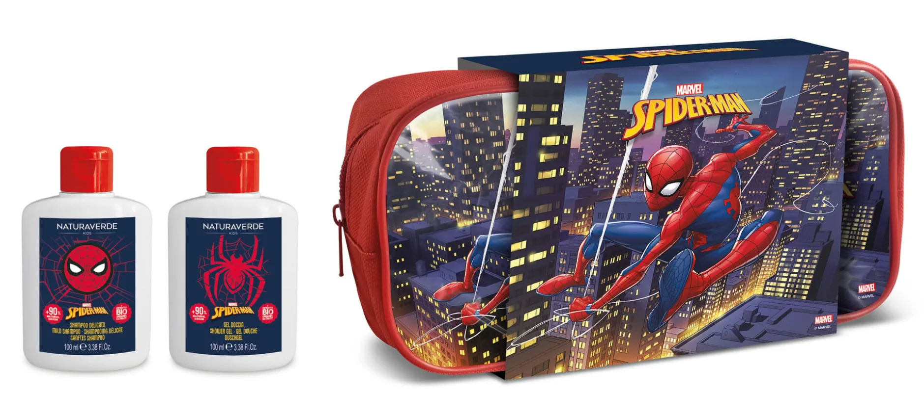 Naturaverde Spiderman Toiletry Bag 200 ml