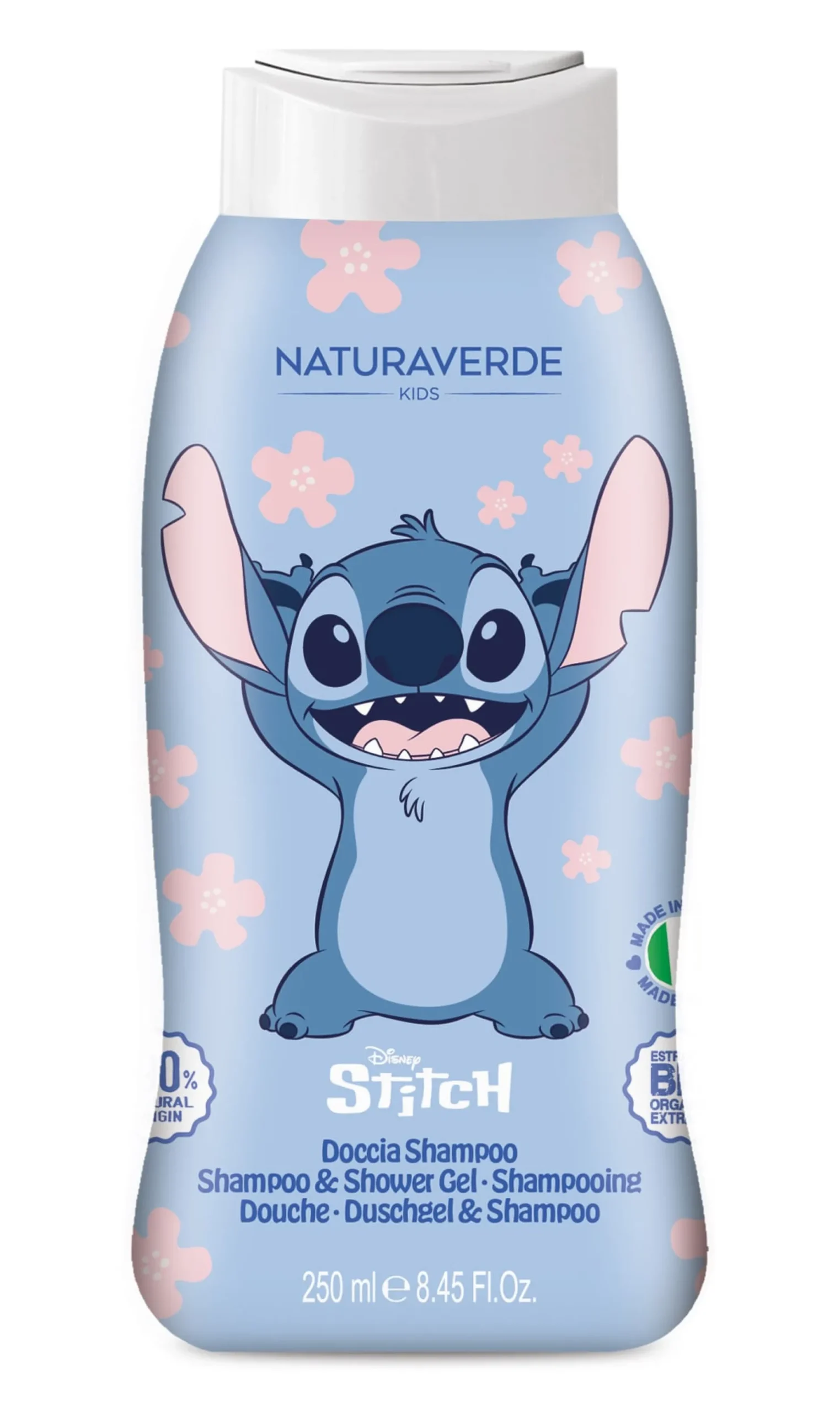 Naturaverde Stitch Shampoo & Shower Gel 250 ml