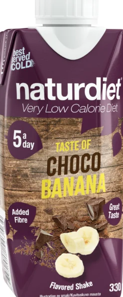 Naturdiet VLCD Choco Banana Shake 330 ml