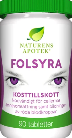 Naturens Apotek Folsyra 90 st