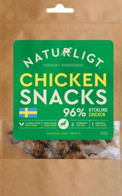 Naturligt Chicken Snacks 50 g