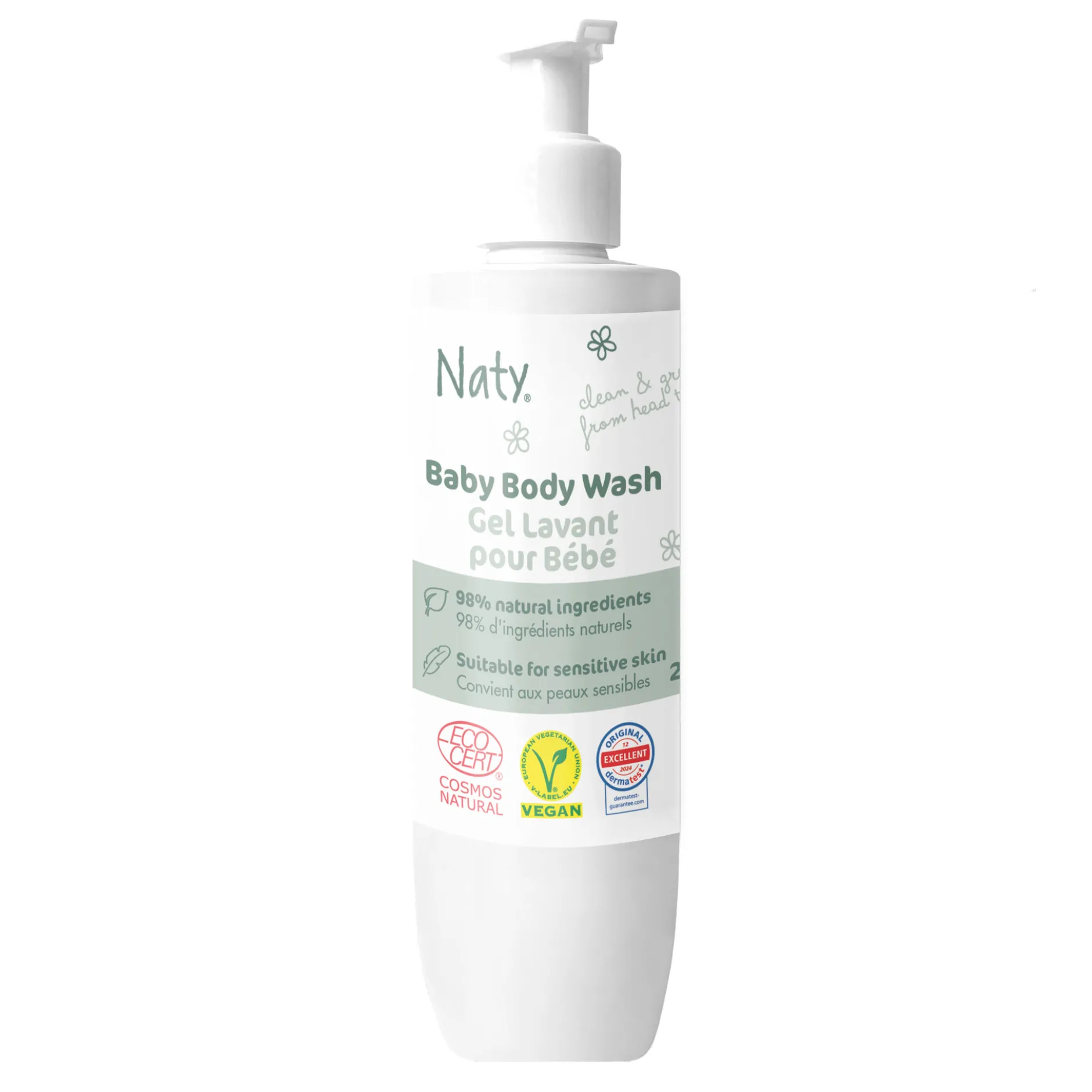 Naty Baby Body Wash 240 ml