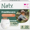 Naty Byxblöjor FreeMovers strlk 4, 22 st