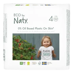 Naty Open Diaper Size 4(7-18 KG) 26st