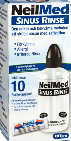 NeilMed Sinus Rinse Nässköljare & Portionspåsar 10 st
