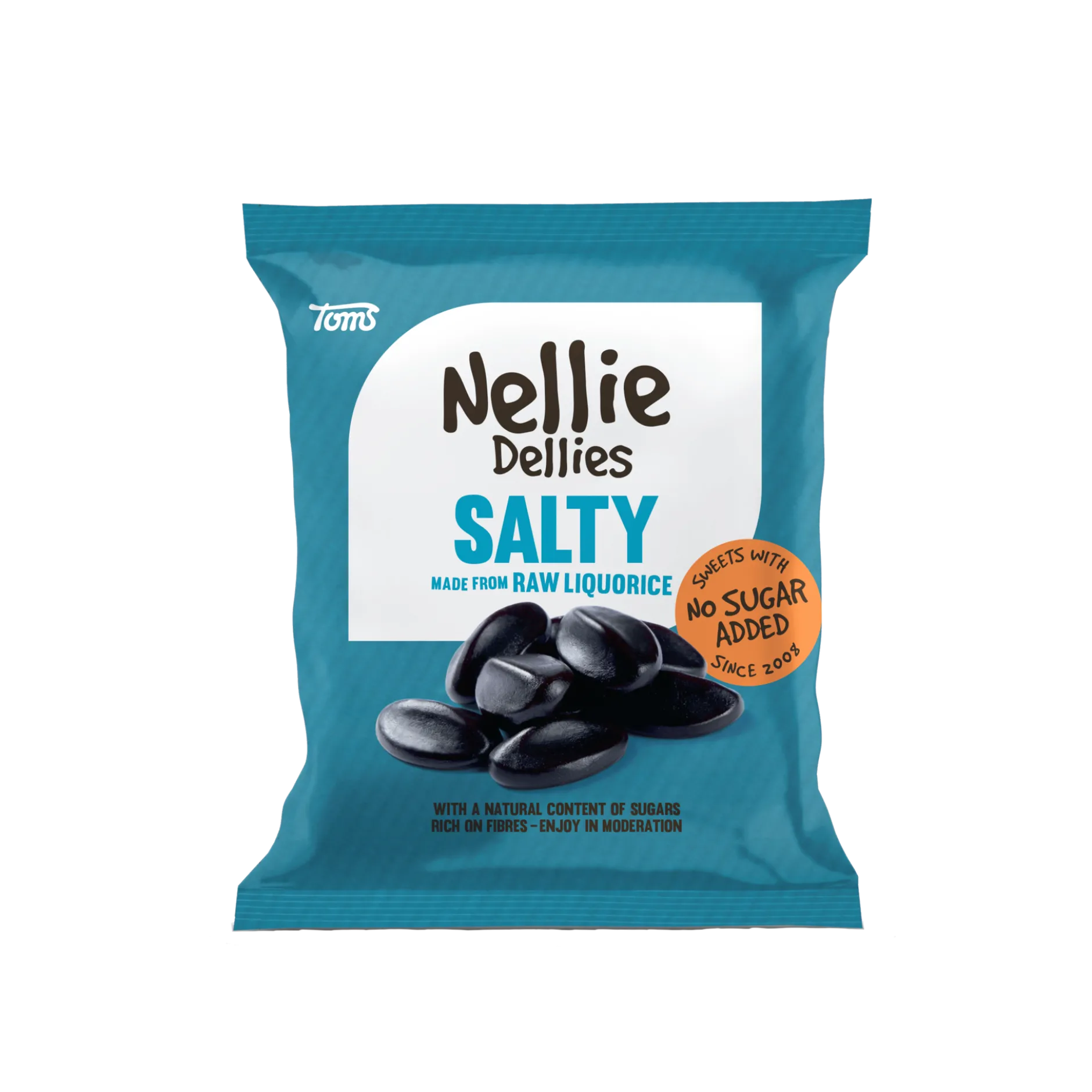 Nellie Dellies Salty Liquorice 90g