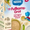 NESTLÉ Fullkorn Gröt Yoghurt Päron Banan 8 månader