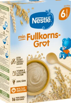 NESTLÉ MIN Fullkornsgröt 6 månader 410 g