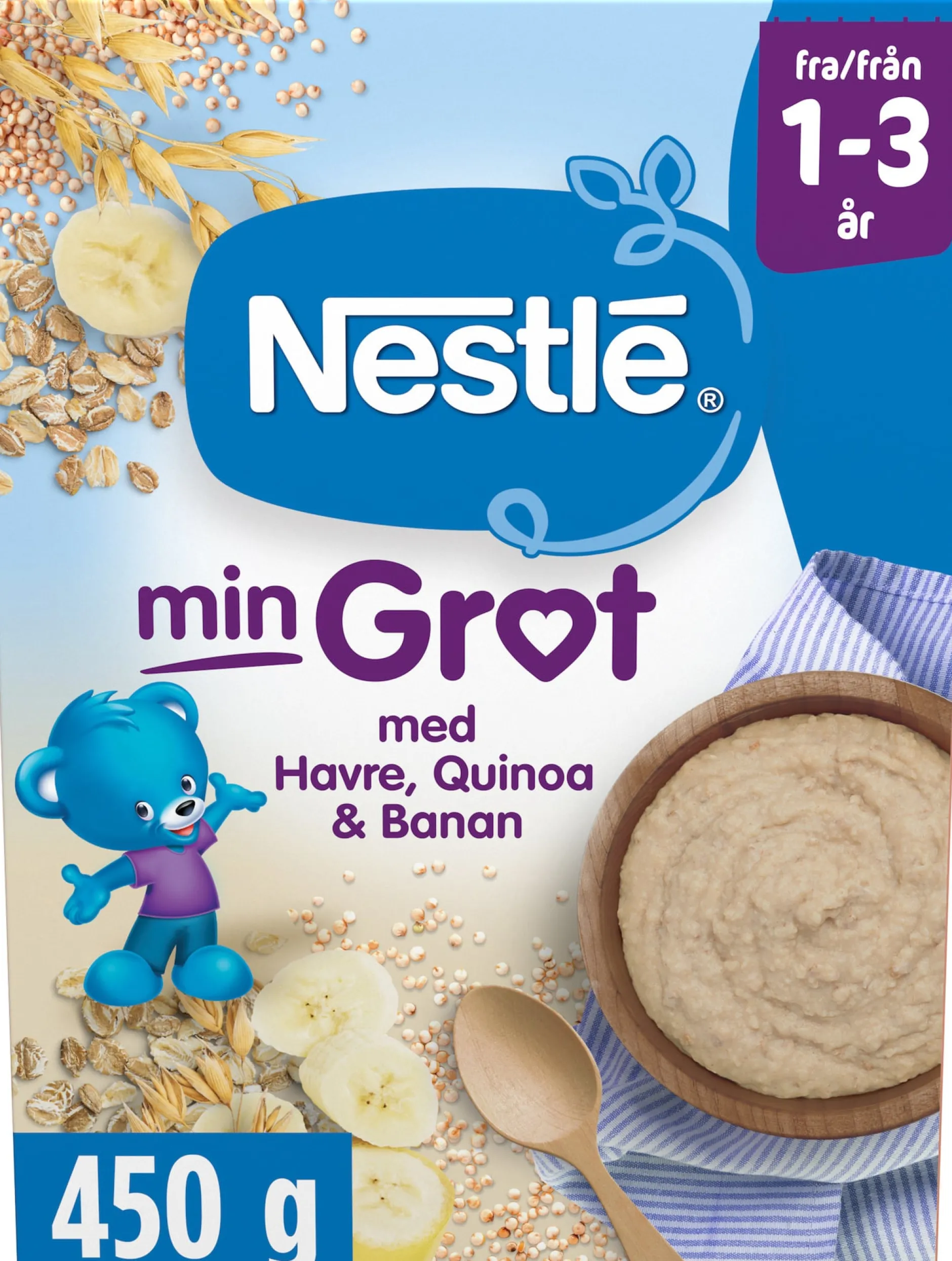 Nestlé Min Gröt Havre Quinoa & Banan 1-3 år