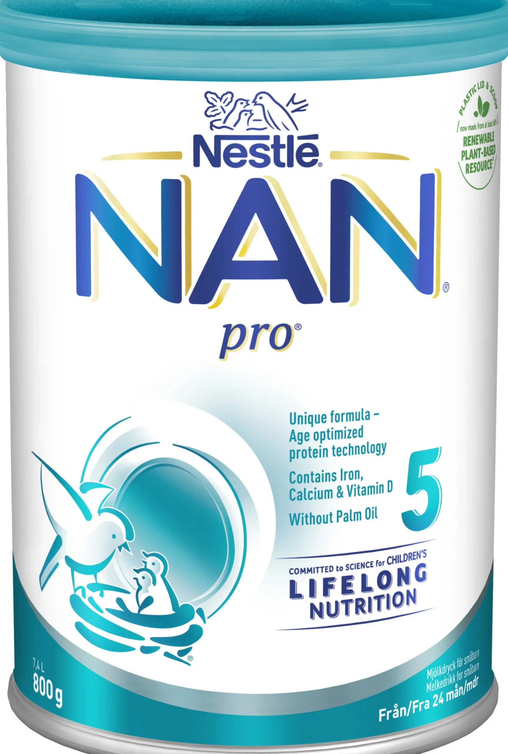 Nestlé NAN PRO 5 Mjölkdryck Pulver 800g