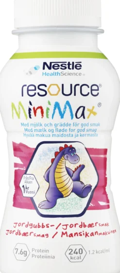 Nestlé Resource MiniMax Jordgubb 2 x 200 ml