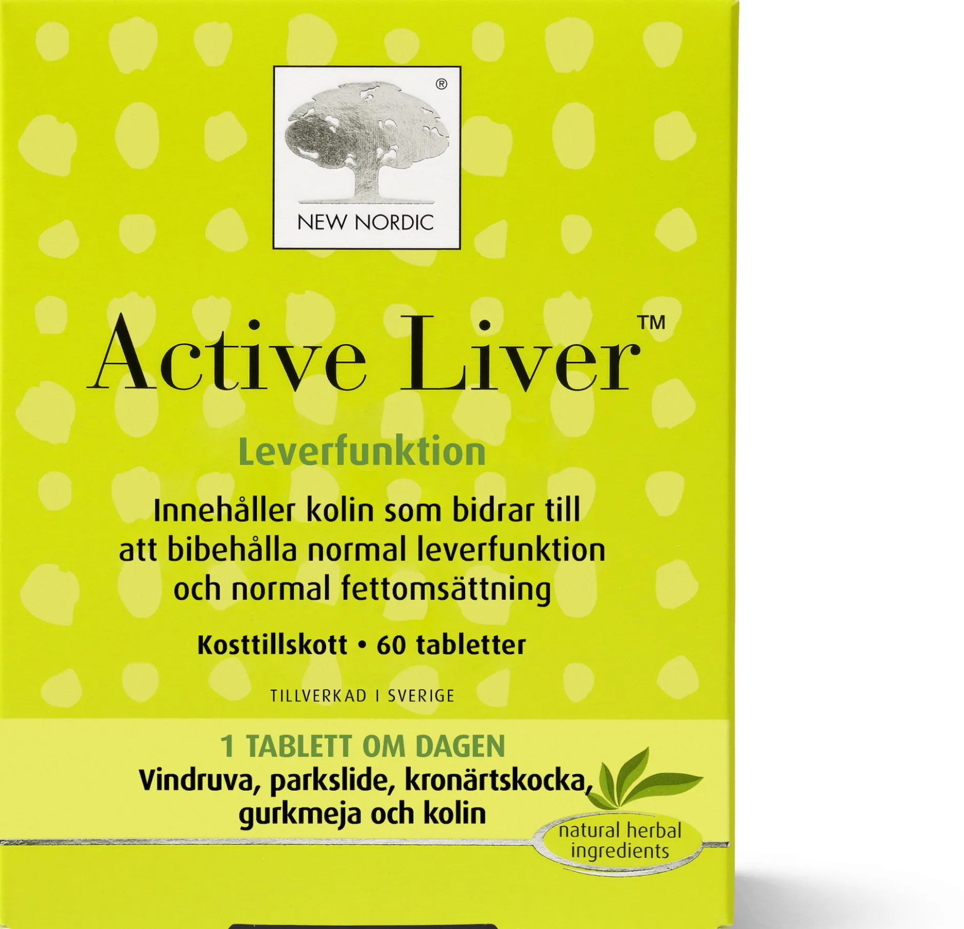 New Nordic Active Liver 60 tabletter