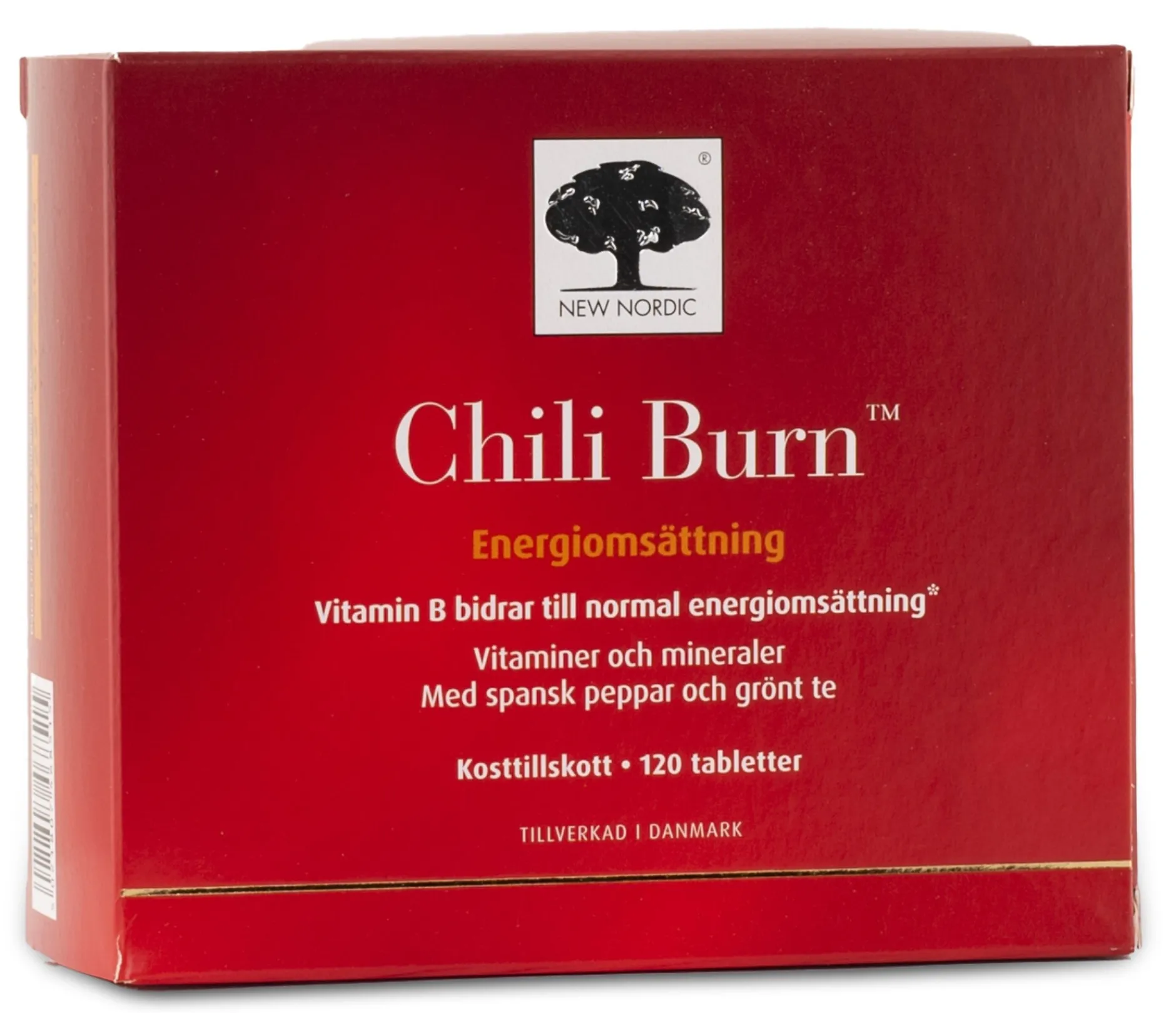 New Nordic Chili Burn 120 tabletter