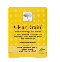 New Nordic Clear Brain 60 tabletter