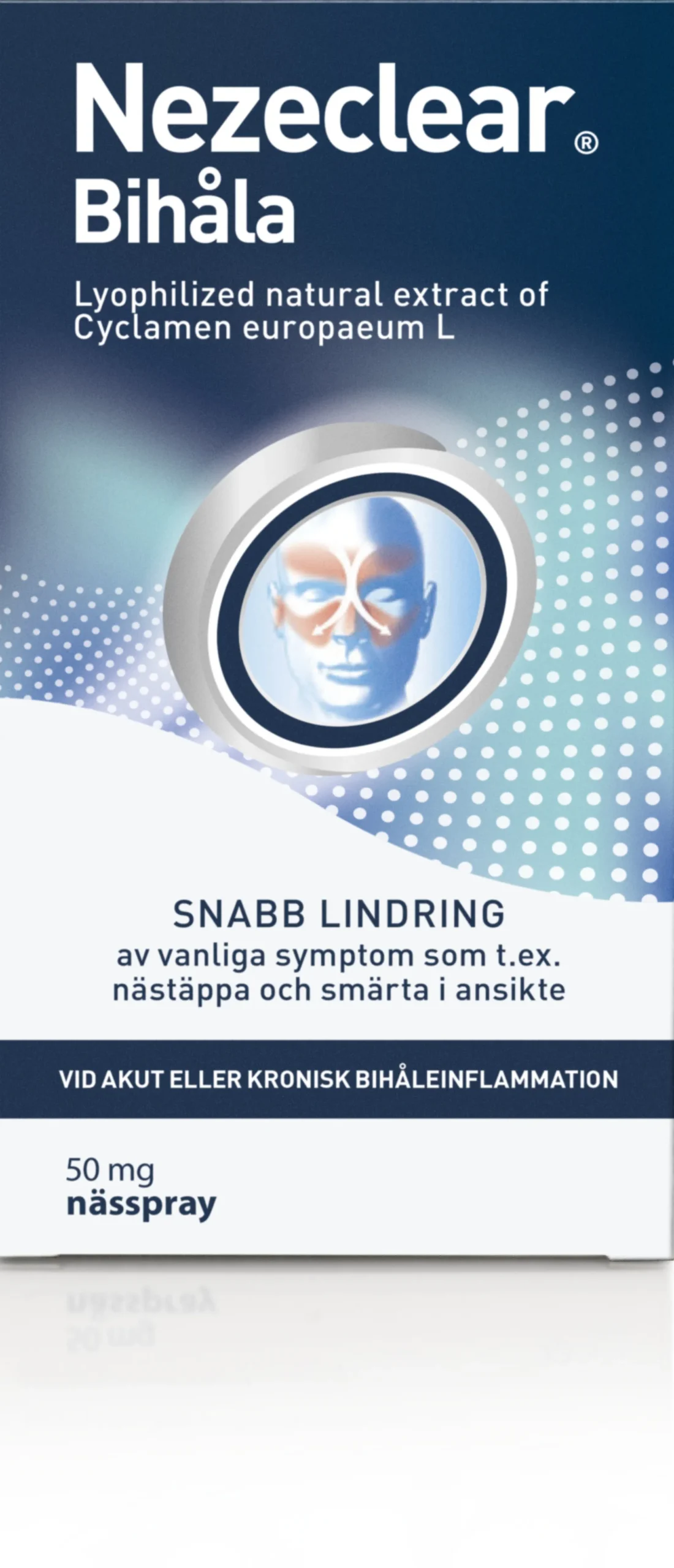 Nezeclear Bihåla Nässpray Behandling Av Bihåleinflammation 50 mg