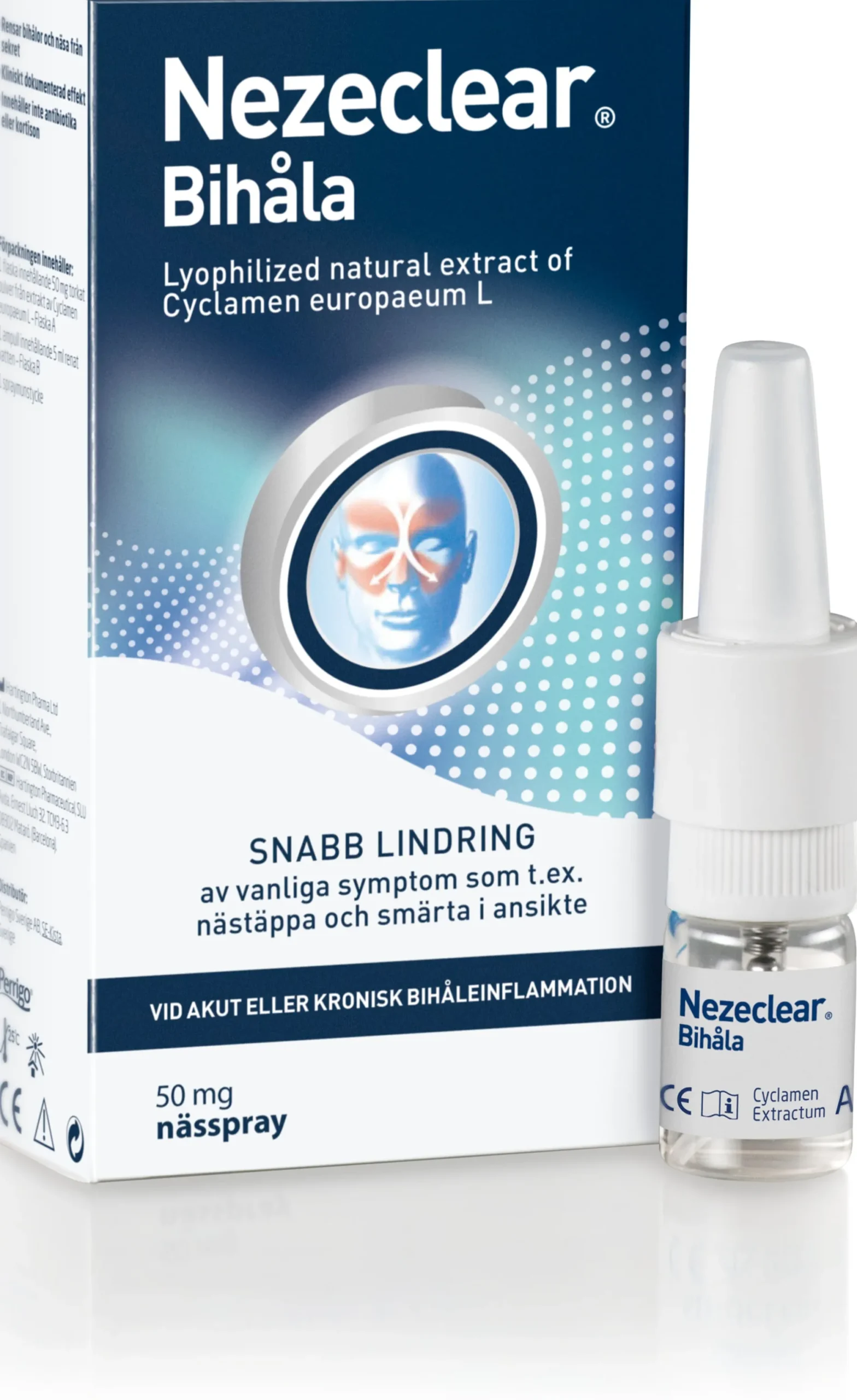 Nezeclear Bihåla Nässpray Behandling Av Bihåleinflammation 50 mg