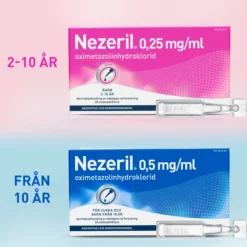 Nezeril 0,5 mg/ml näsdroppar 20 st (utan konserveringsmedel)