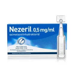 Nezeril 0,5 mg/ml näsdroppar 20 st (utan konserveringsmedel)