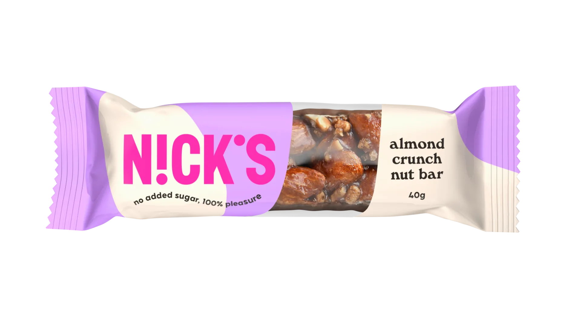 Nick's Almond Crunch Nut Bar 40 g