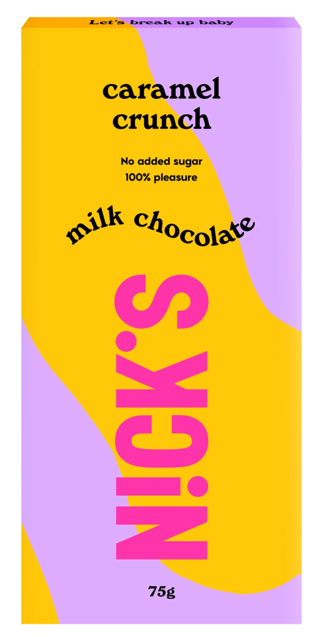 Nick's Caramel Crunch Milk Chocolate 75g