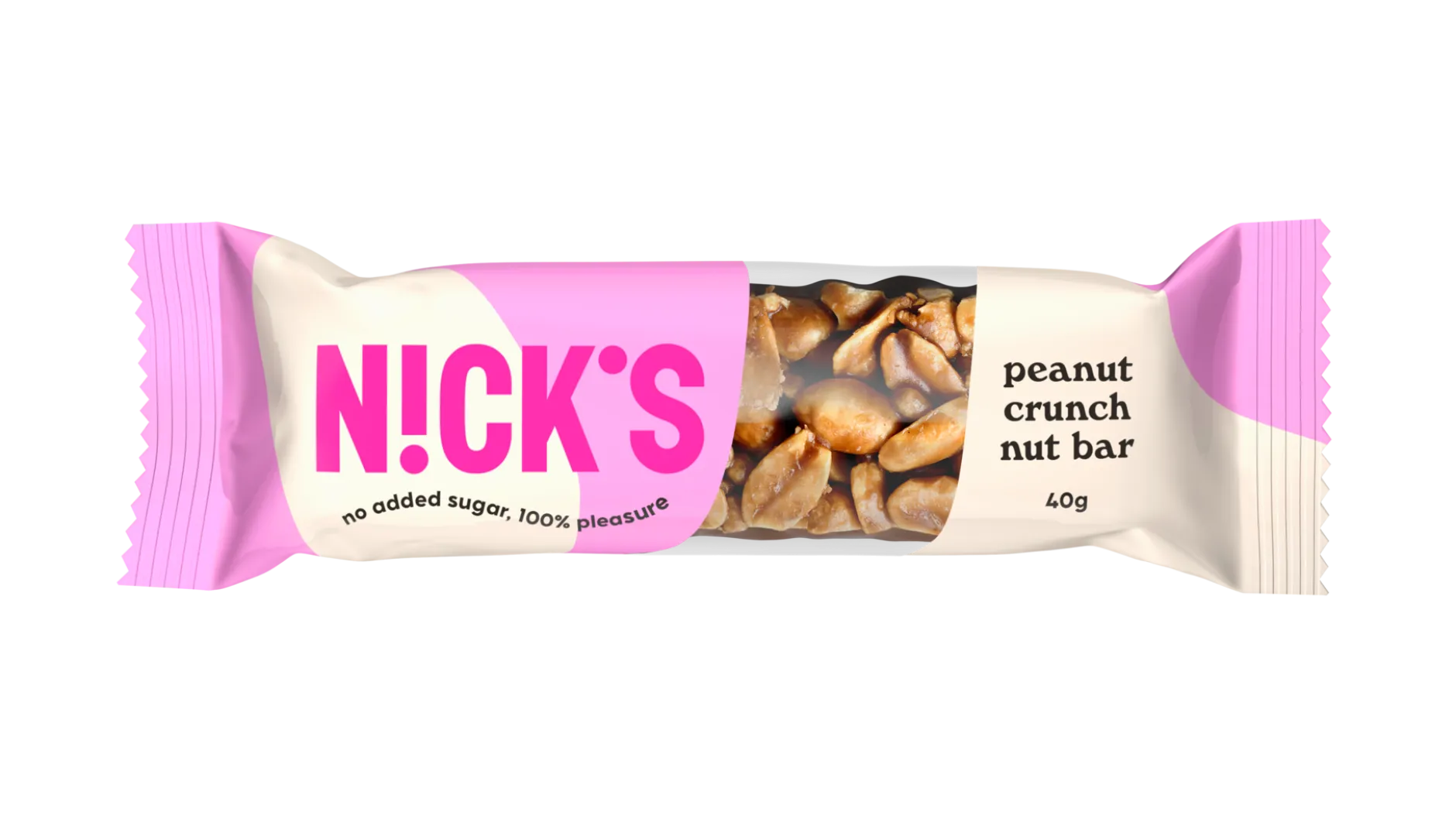 Nick's Nut Bar Peanut Crunch 40 g