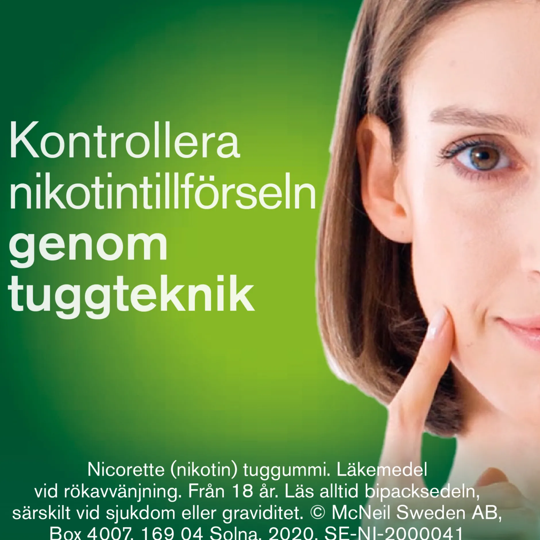 Nicorette Fruktmint Medicinskt Tuggummi 2 mg 105 st