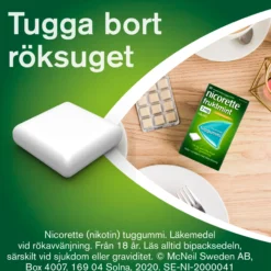 Nicorette Medicinskt Tuggummi 2 mg 210 st