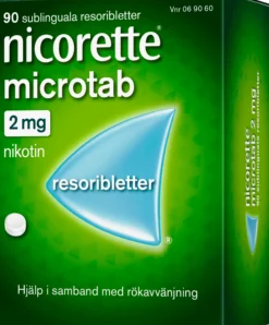 Nicorette Microtab Resoribletter 2 mg 90 st