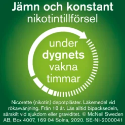 Nicorette Novum Depotplåster 25 mg 14 st