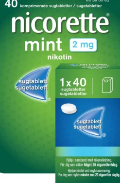 Nicorette sugtablett Mint 2mg 40st