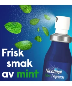 Nicotinell Mint Munspray 1mg Spray 2x150 doser