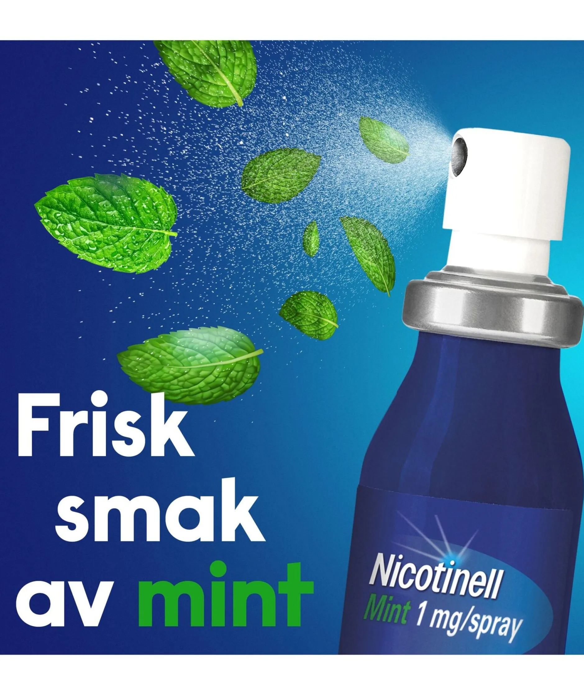 Nicotinell Mint Munspray 1mg Spray 2x150 doser