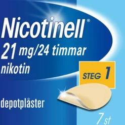 Nicotinell Nikotinplåster 21 mg/ 24 timmar Depotplåster 7 st