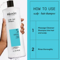 Nioxin System 3 Shampoo 1000 ml