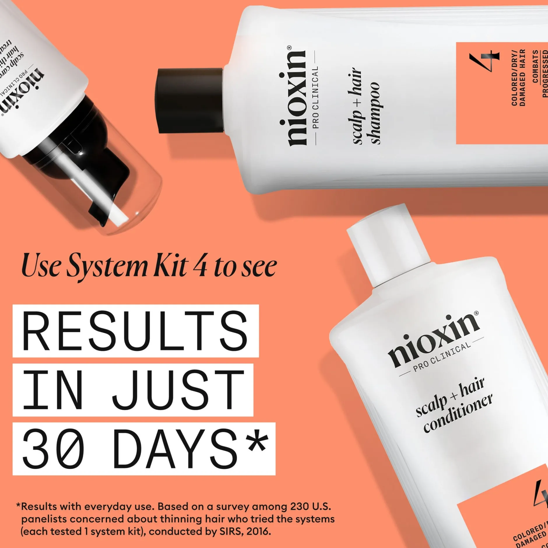 Nioxin System 4 Shampoo 1000 ml