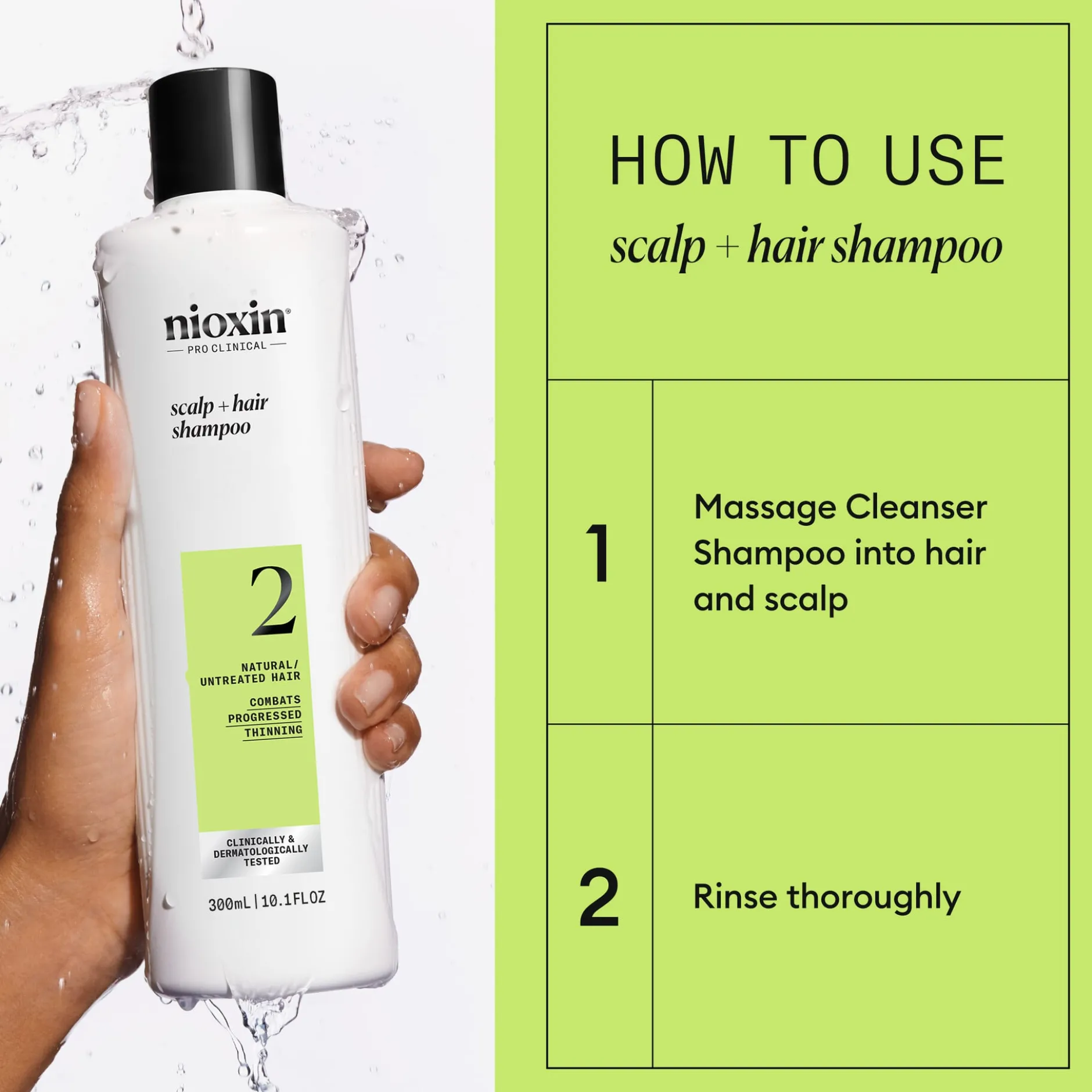 Nioxin System 2 Shampoo 300 ml