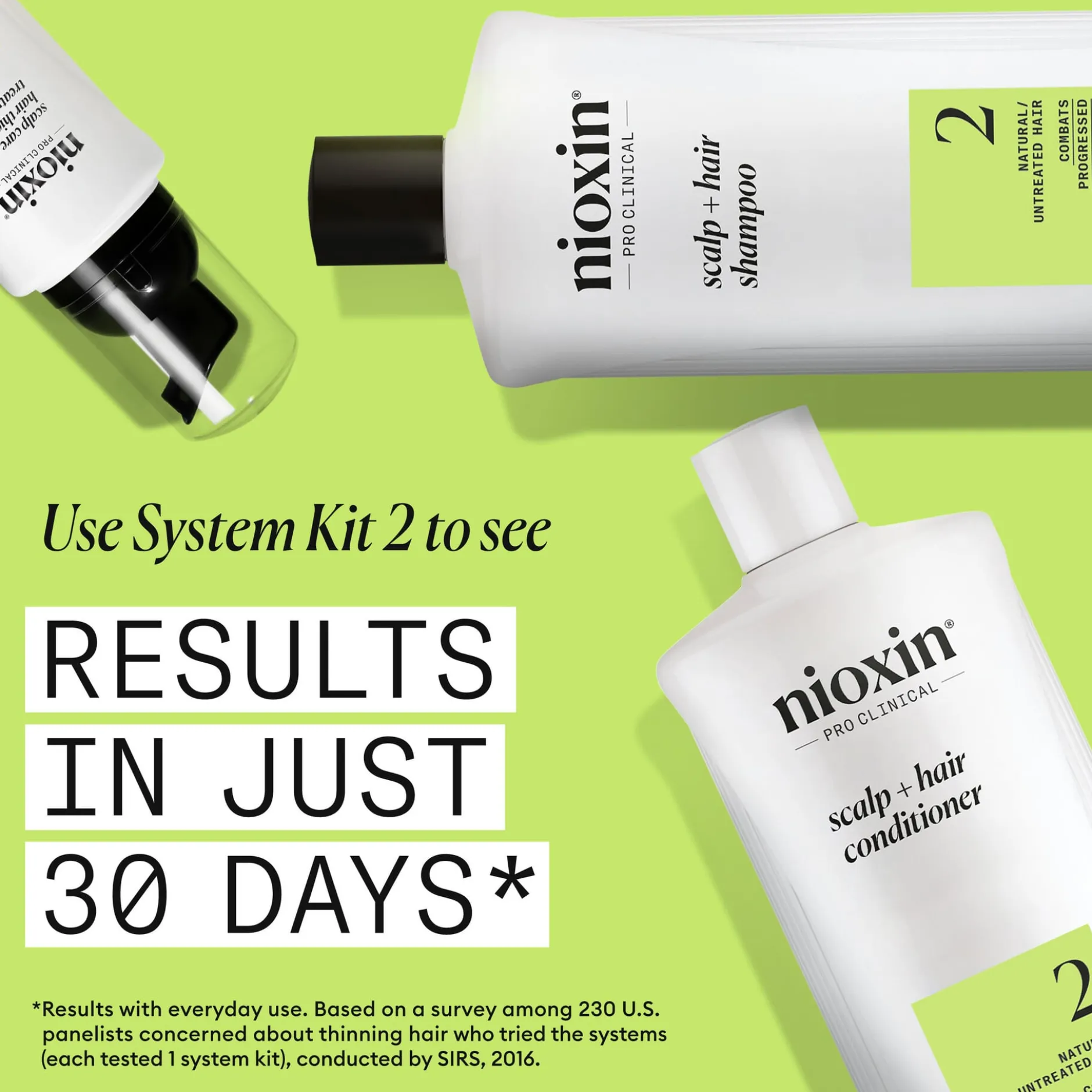Nioxin System 2 Shampoo 1000 ml