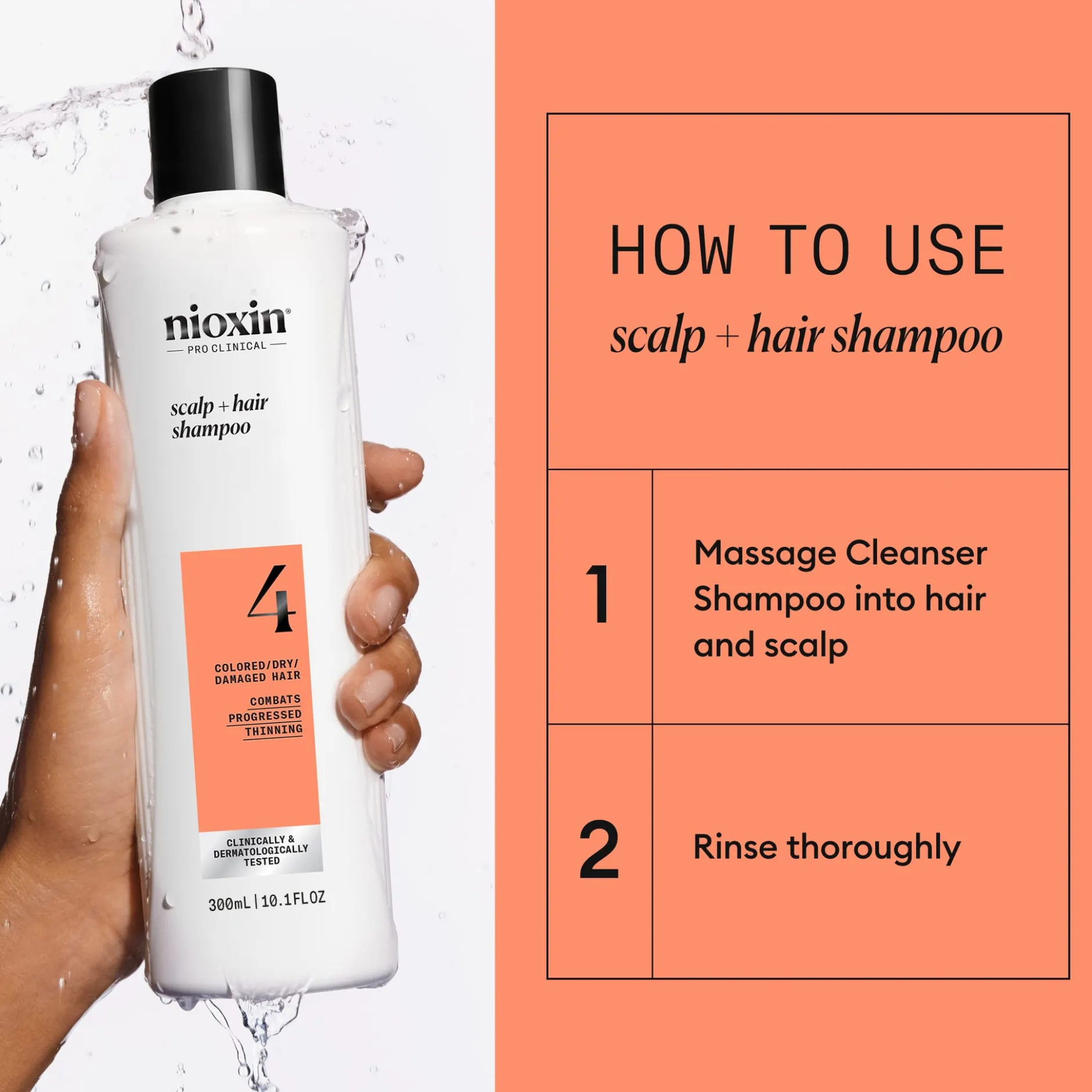 Nioxin System 4 Shampoo 300 ml