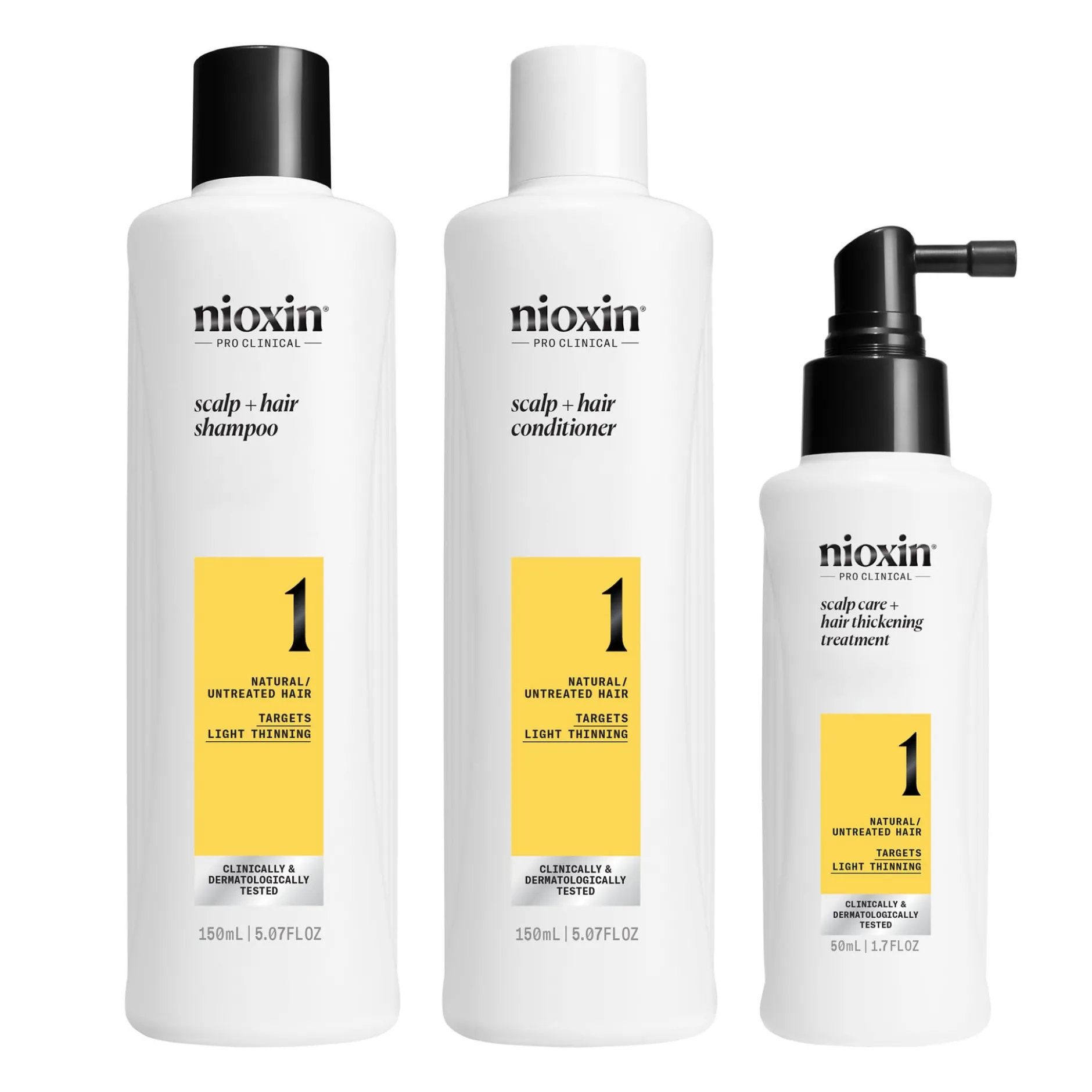 Nioxin System 1 Trial Kit 350 ml