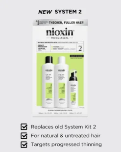 Nioxin System 2 Trial Kit 340 ml