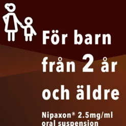 Nipaxon oral suspension 2,5mg/ml, 100ml