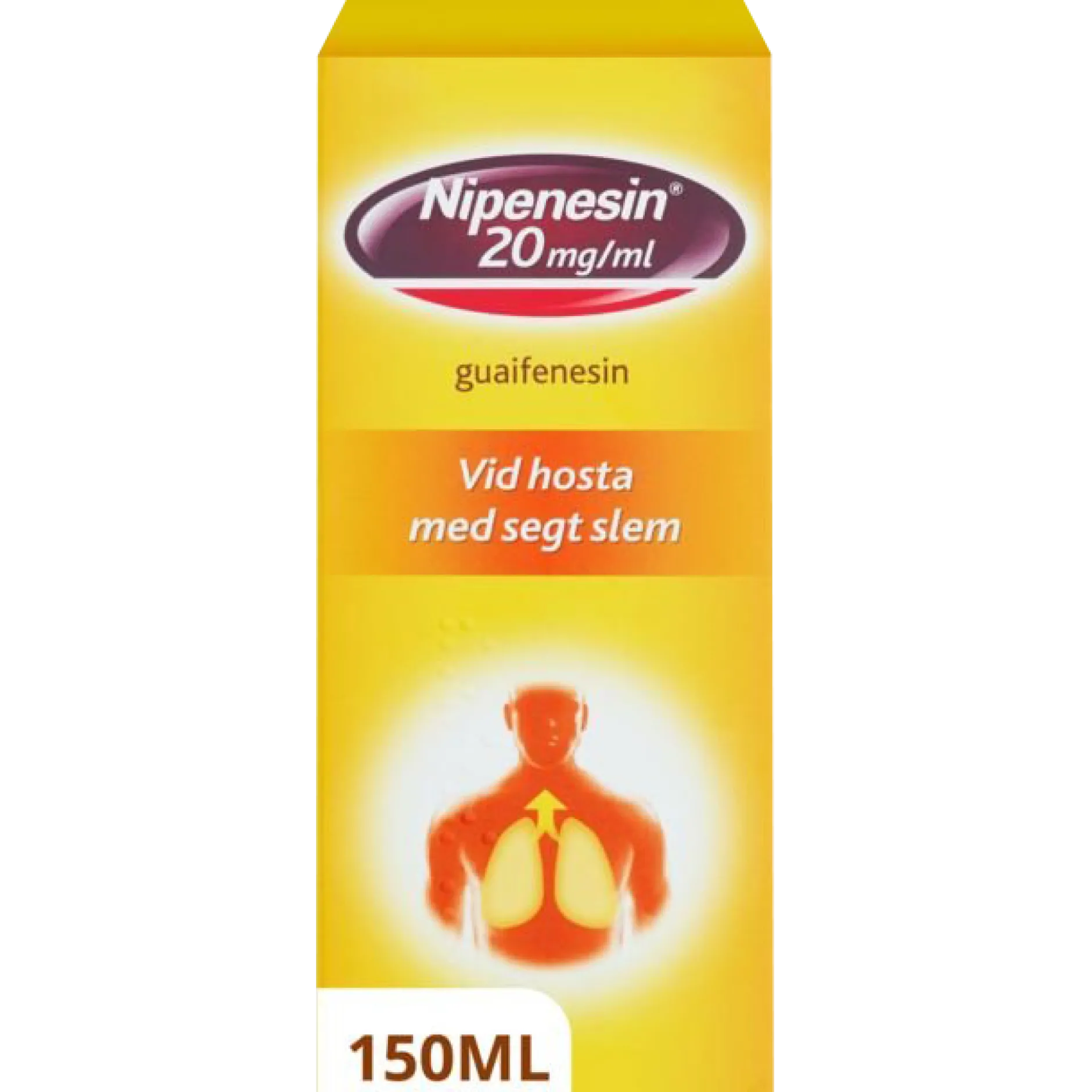 Nipenesin Sirap 20 mg/ml, 150 ml