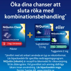 Niquitin Clear 7 mg/24 timmar Depotplåster Nikotinplåster 14 st