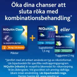 NiQuitin Clear 14 mg/24 timmar Nikotinplåster 14 st